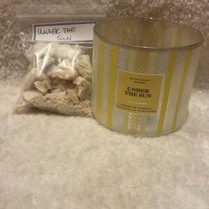 Bath & Body Works Under the Sun Leftover Wax Melts